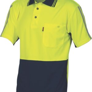 DNC 3755 Hivis Cool-Breathe Polo Shirt