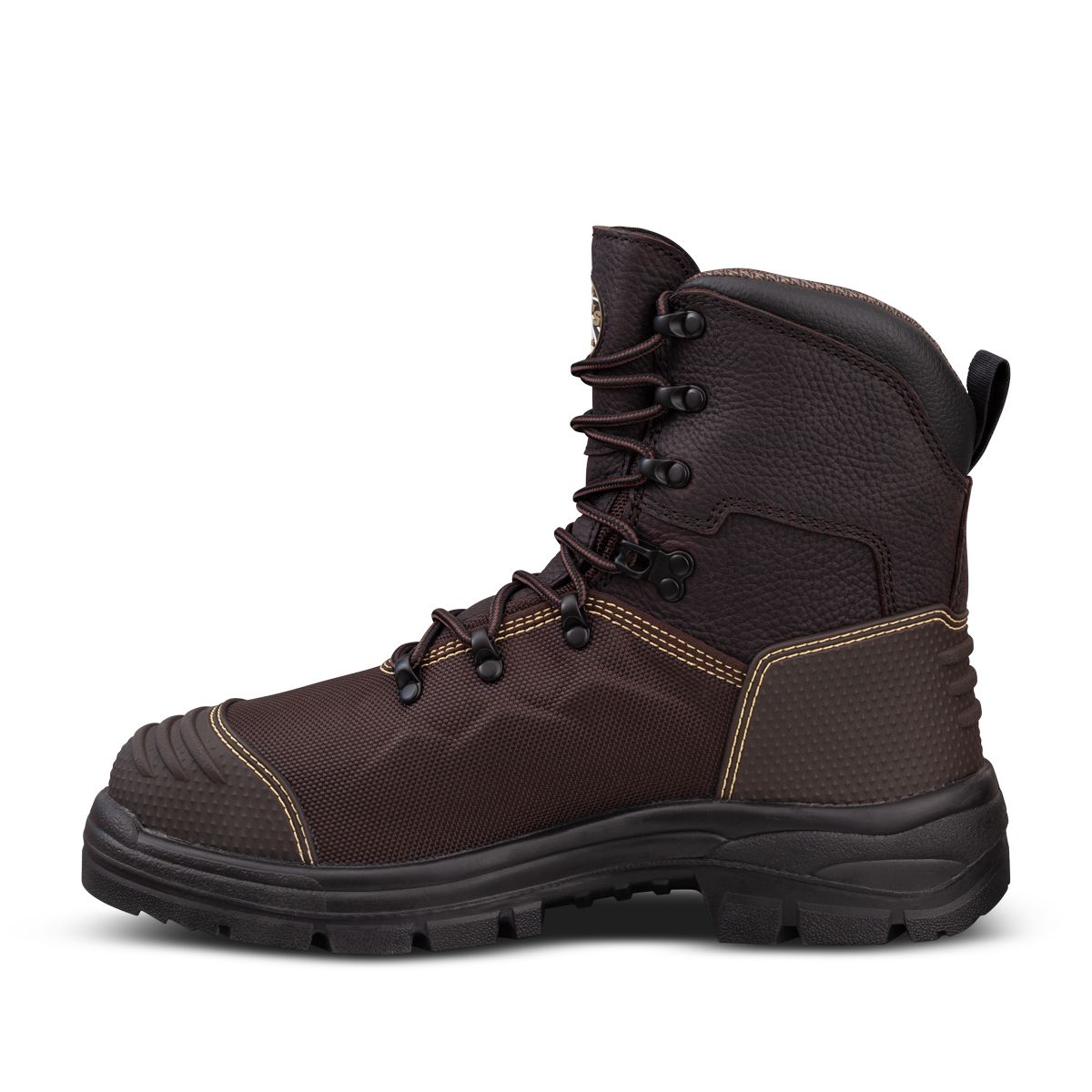 OLIVER 65490 150MM BROWN LACE UP BOTT