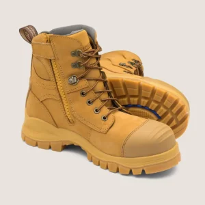 Blundstone 992 High Cut Zip Up Wheat