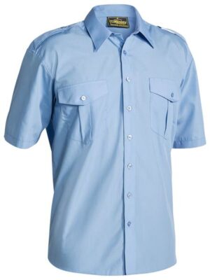 Bisley  B72526  Epaulette  Work  Shirt