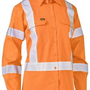 Bisley. BL6166XT women 3M Tape X Back  Long Shirt