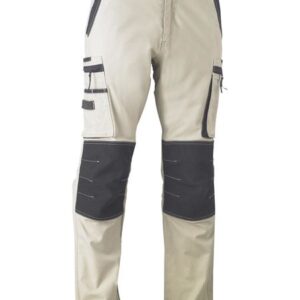 Bisley Men Stretch  Utility Zip Cargo Pant