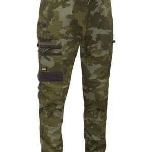 Bisley, BPC6337 cargo Camo Cuffed Pants