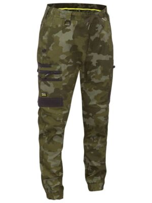 Bisley, BPC6337 cargo Camo Cuffed Pants