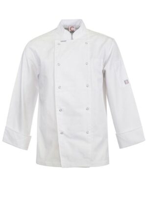Work-Kraft CJ039 Long  Sleeve Chef  Jacket - Image 3