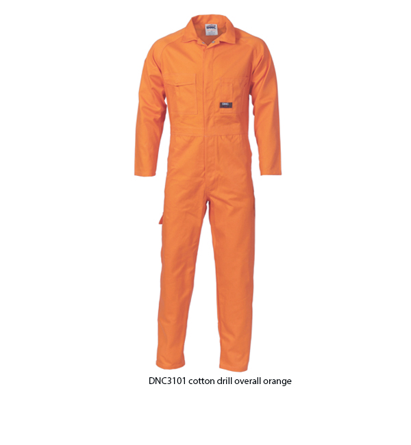 DNC 3101 100% Heavy-Weight Cotton Drill Coverall
