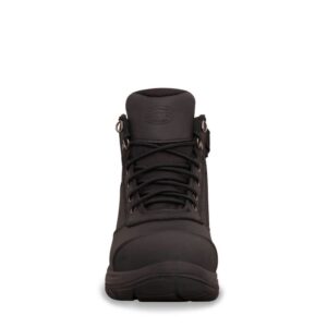 OLIVER, 34660 BLACK ZIP SIDED ANKLE BOOT, - Image 3
