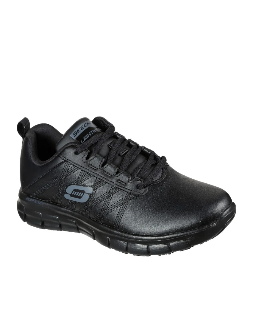 Skechers 76576  Sure  Track  Lace Up  Black