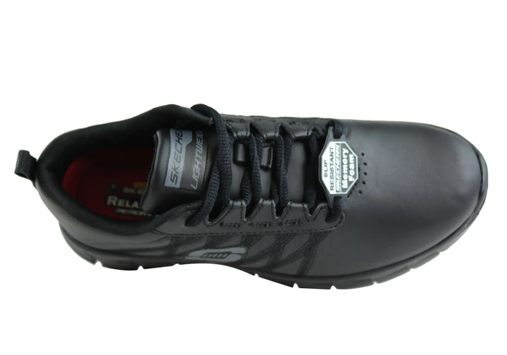 Skechers 76576  Sure  Track  Lace Up  Black - Image 3
