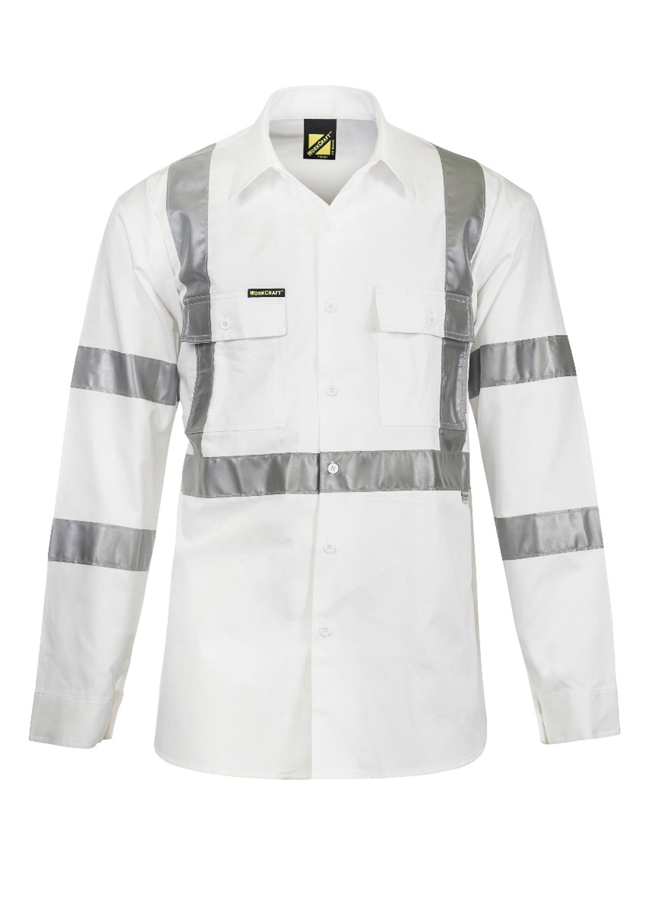 WS3222, HIVIS X RAIL COTTON SHIRT - Image 3
