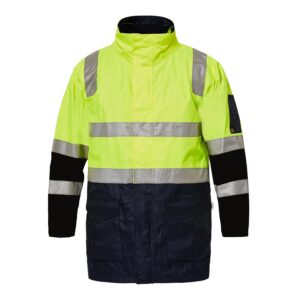 WW9024 HIVIS RELFECTIVE WATER-PROOF JACKET - Image 3
