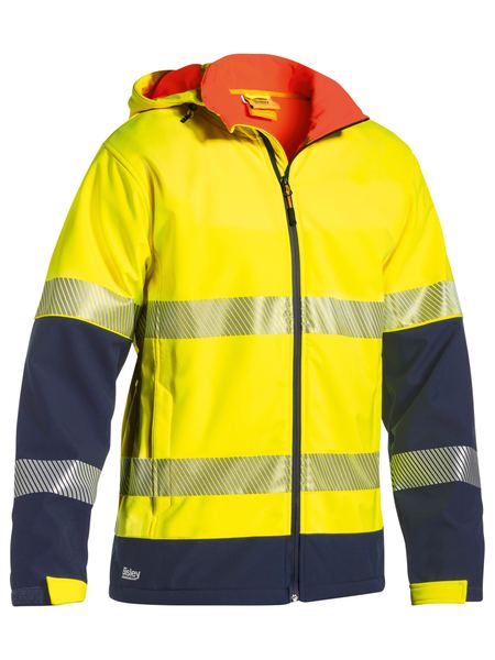 Bisley HI VIS RIPSTOP BONDED FLEECE JACKET