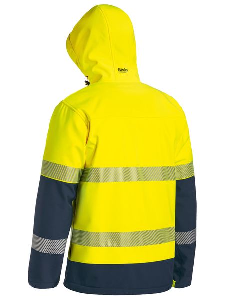 Bisley HI VIS RIPSTOP BONDED FLEECE JACKET - Image 2