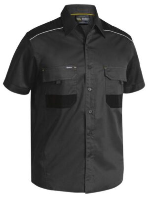Bisley  BS1133 Flexy move  Work Shirt - Image 3