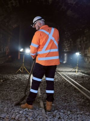 Bisley, BS6166XT BIO HIVIS X-TAPE SHIRT - Image 4
