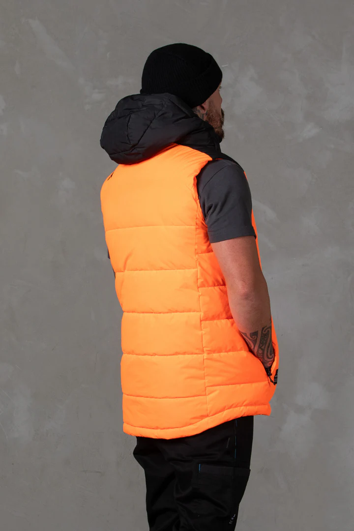 ANTHEM, V1003 HIVIS WORK PUFFER VEST - Image 5