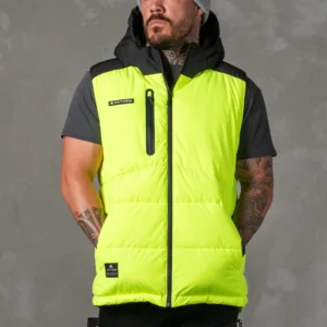 ANTHEM, V1003 HIVIS  WORK  PUFFER  VEST