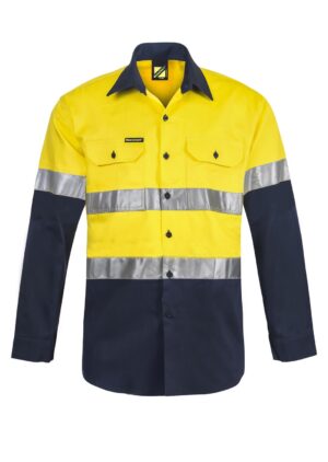 WS19 HIVIS REFLECTTIVE COTTON SHIRT - Image 3