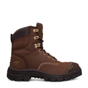 OLIVER, 55337 150MM BROWN LACE UP BOOT
