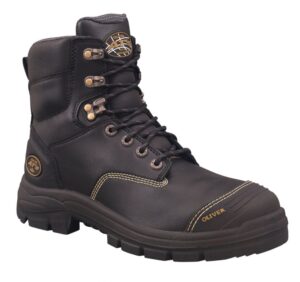 OLIVER 55345Z 150Mm  Black ZIP UP Boot - Image 5