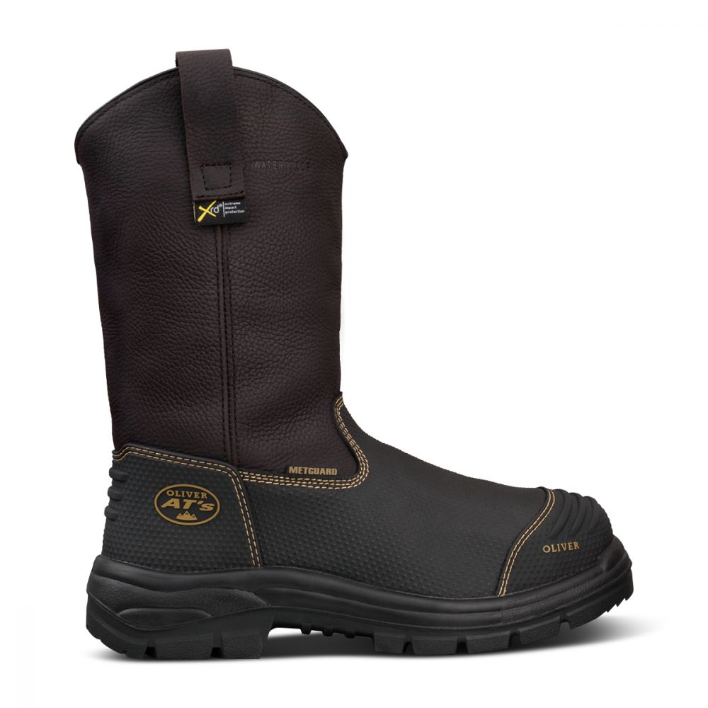OLIVER 65493 240MM BROWN PULL ON RIGGERS BOOT