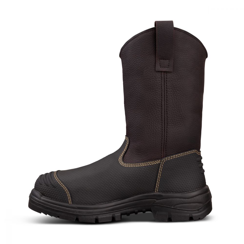 OLIVER 65493 240MM BROWN PULL ON RIGGERS BOOT - Image 3