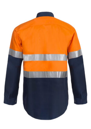 WS19 HIVIS REFLECTTIVE COTTON SHIRT - Image 2