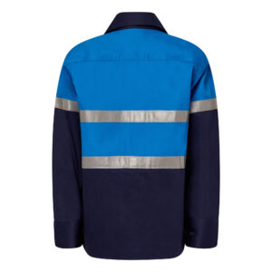 WSK125B, KIDS HIVIS CSR TAPE SHIRT-LS - Image 3