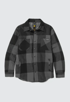 CAT 8040001 Block-Check Insulated Shirt-Jacket - Image 2