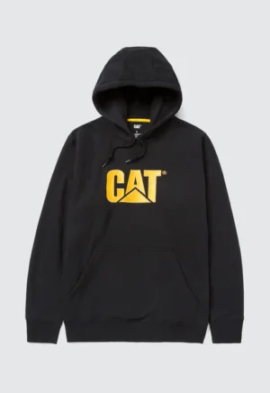 Cat W10646 Trade-Mark Hooded Sweat-shirt - Image 3