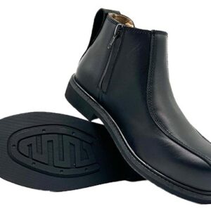 Cougar  Milan  Mid-Cut  Zip Side  Boot Black