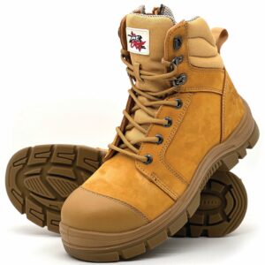 Cougar Bundaberg  Zip-Side  High-Cut Wheat Boot